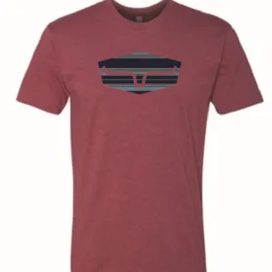 Vibrant Prints Kimes Ranch Box Seats T-Shirt in Cardinal