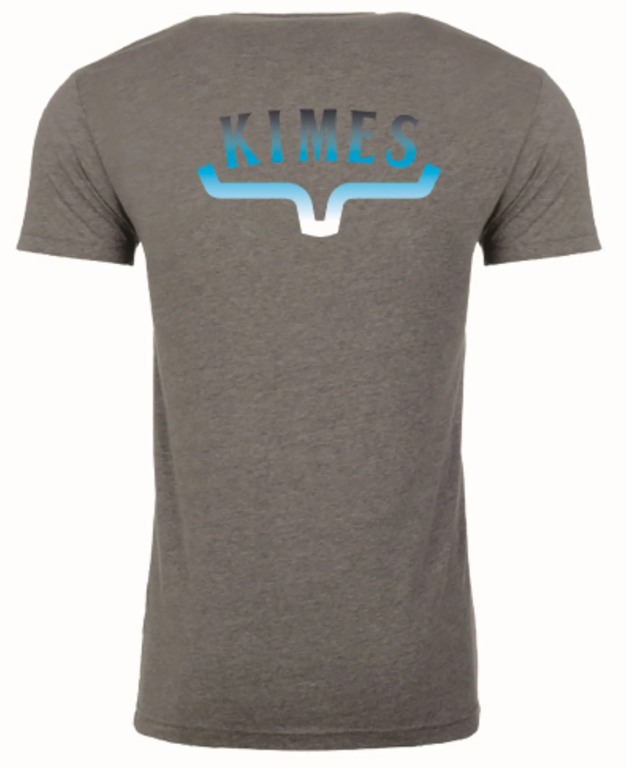 Kimes Ranch Huxton Fade T-Shirt in Dark Grey Heather Quick Fit Comfort
