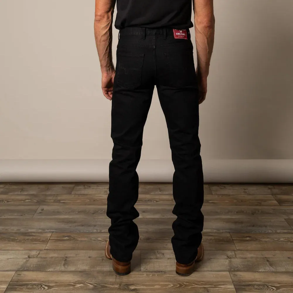 Kimes Ranch Men's James Jean in Black High-waisted Comfortable Silhouette