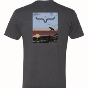 Sleeveless Kimes Ranch Scottsdale Sunset T-Shirt in Indigo