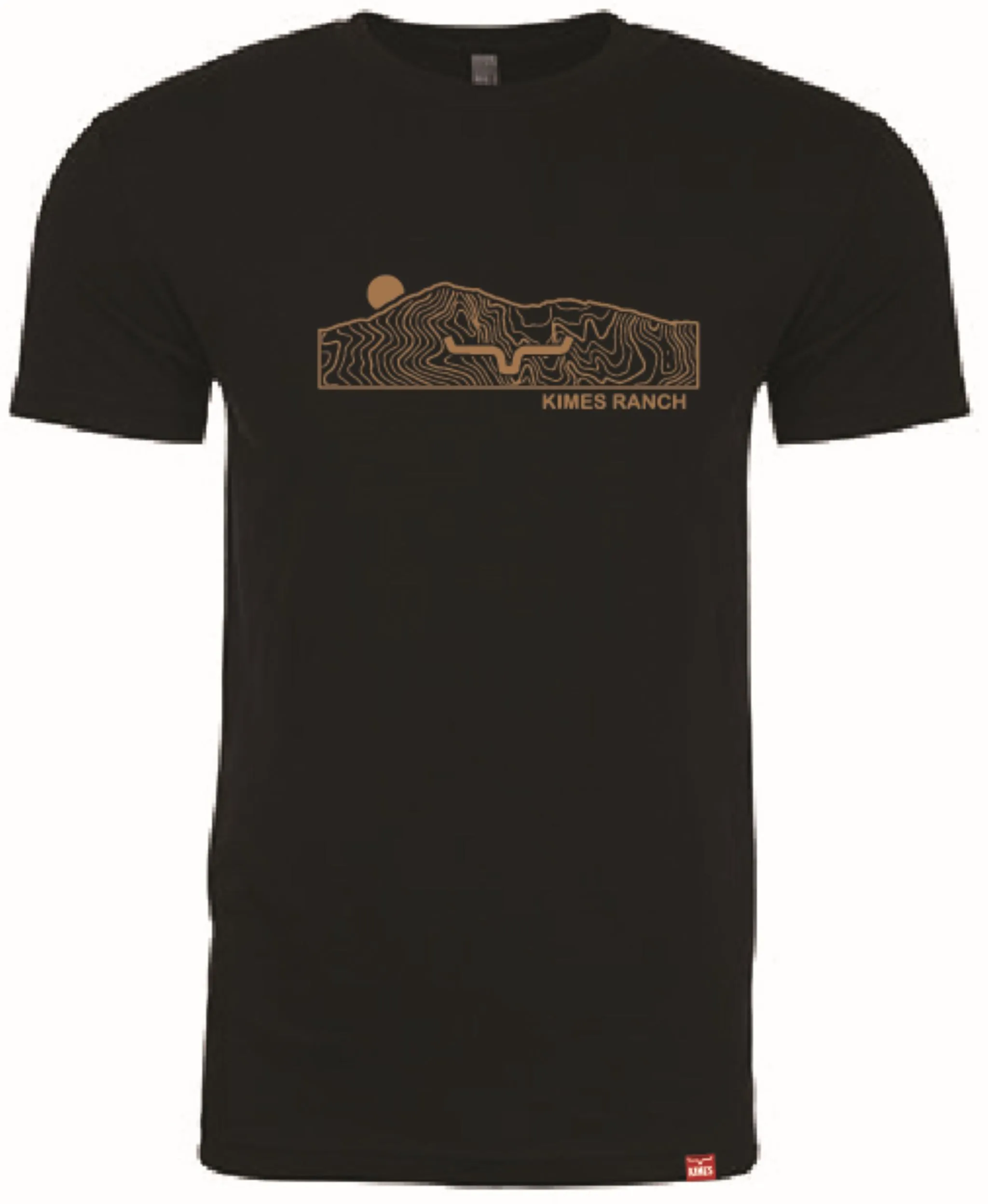Kimes Ranch Terrain T-Shirt in Black AntiPillingTreatment