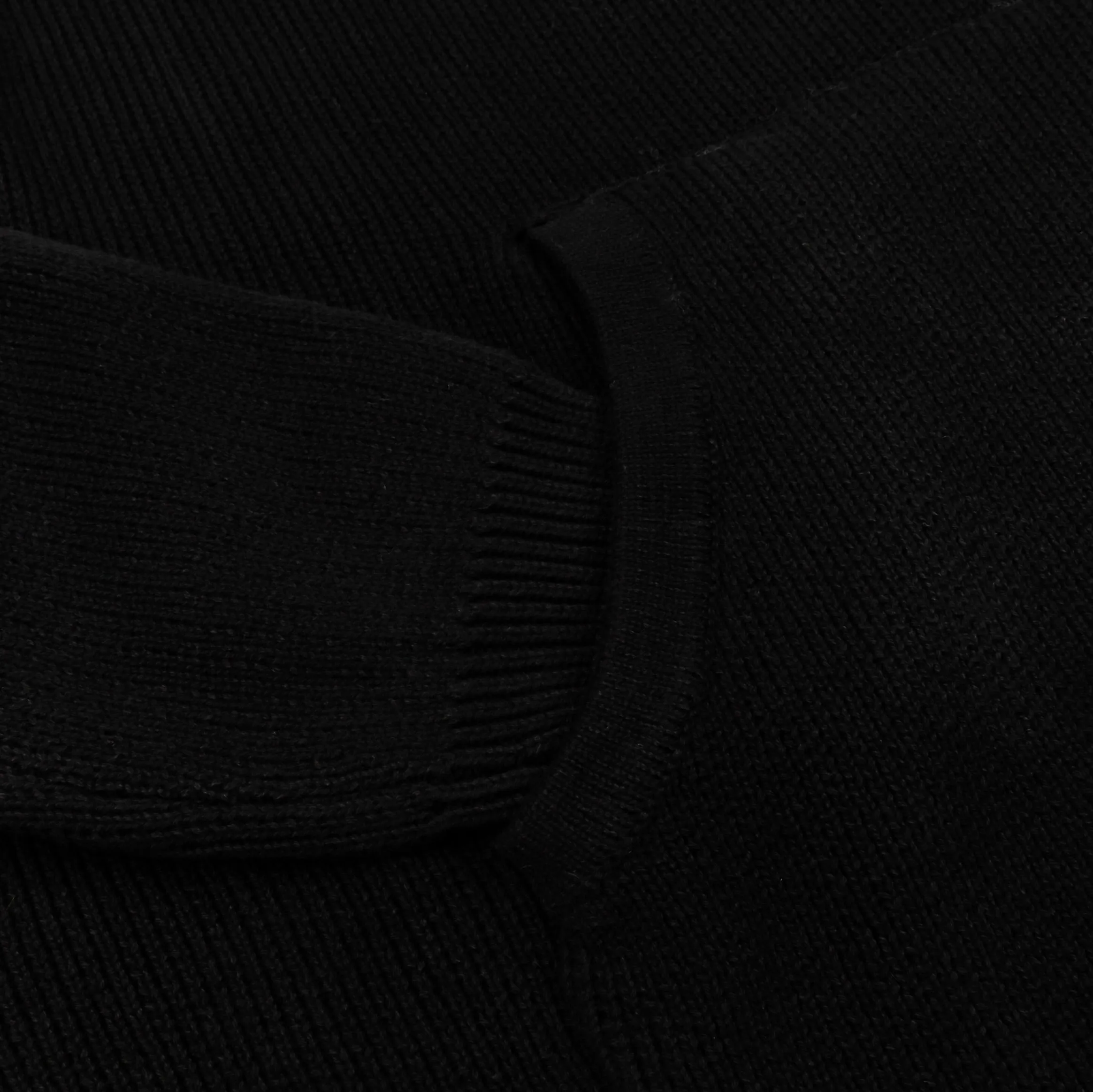 product bead charm Knit Pullover Mens Hoodie (Black)