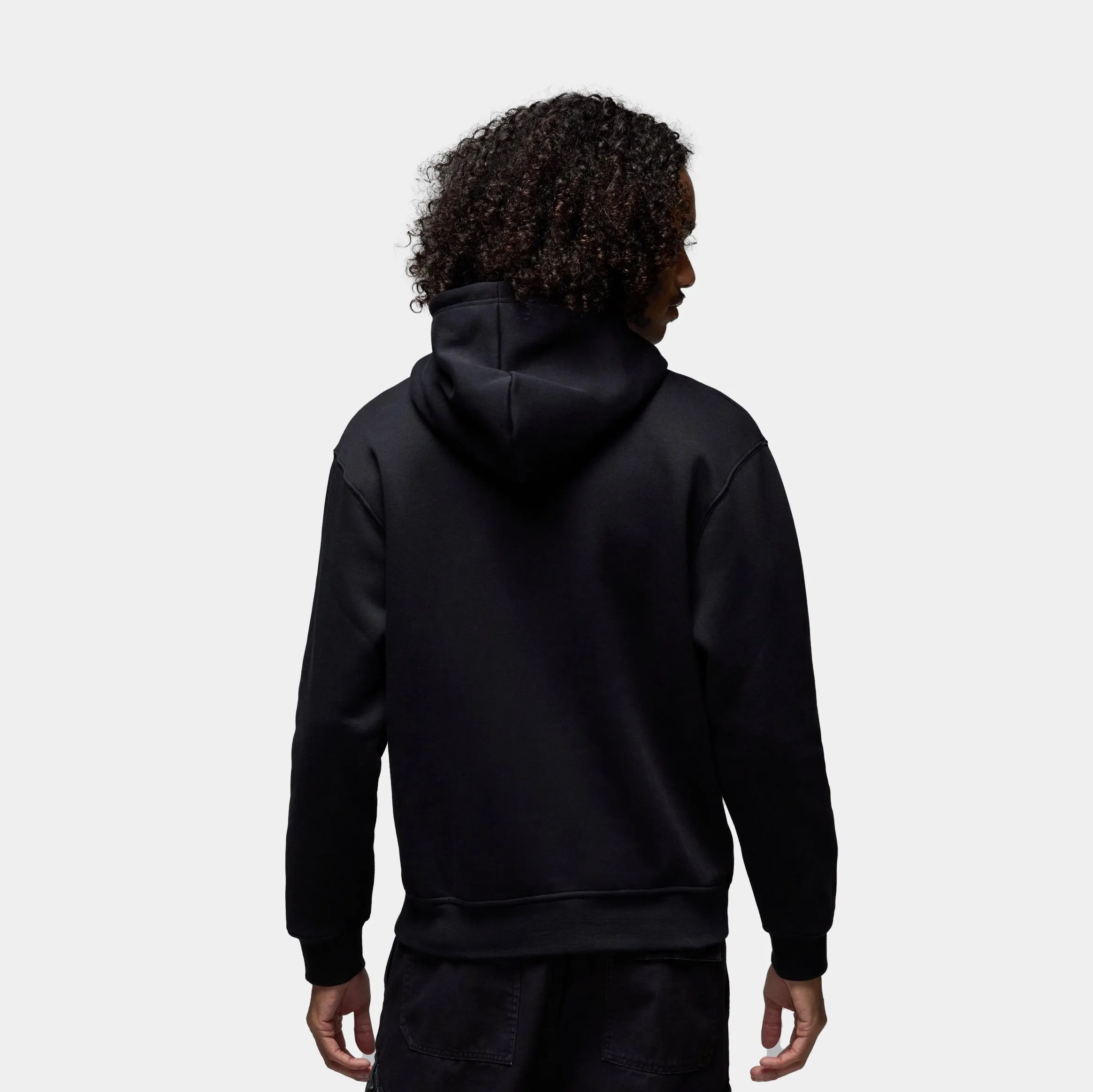 Trendy Wearable UV resistant LA City Fleece Pullover Mens Hoodie (Black/Red)