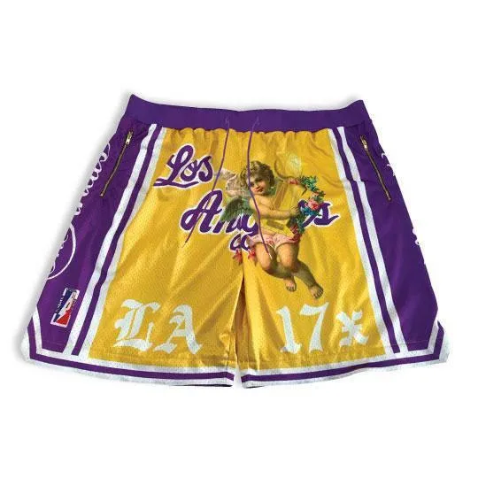 Lakers Championship Kobe Shorts All Day Wear Fit