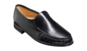 Laurence - Black Kid Loafer Cool Steps Easy-to-Wear Shoes