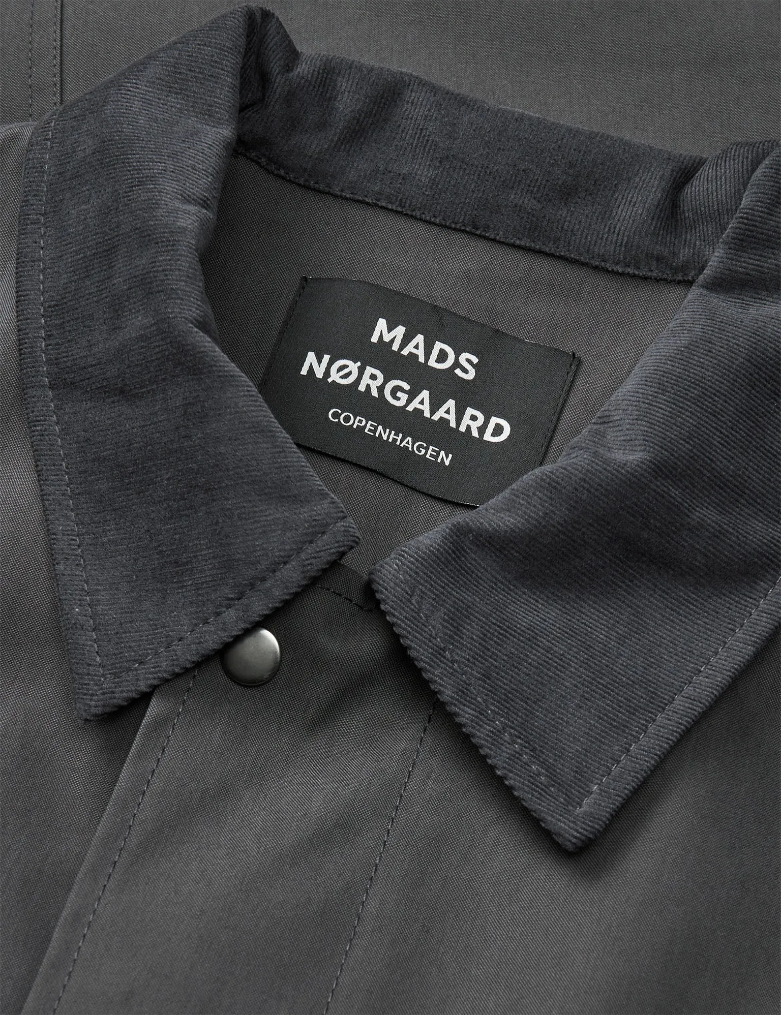 Repellent Weave Wilson Zip Jacket, Asphalt Style Staple