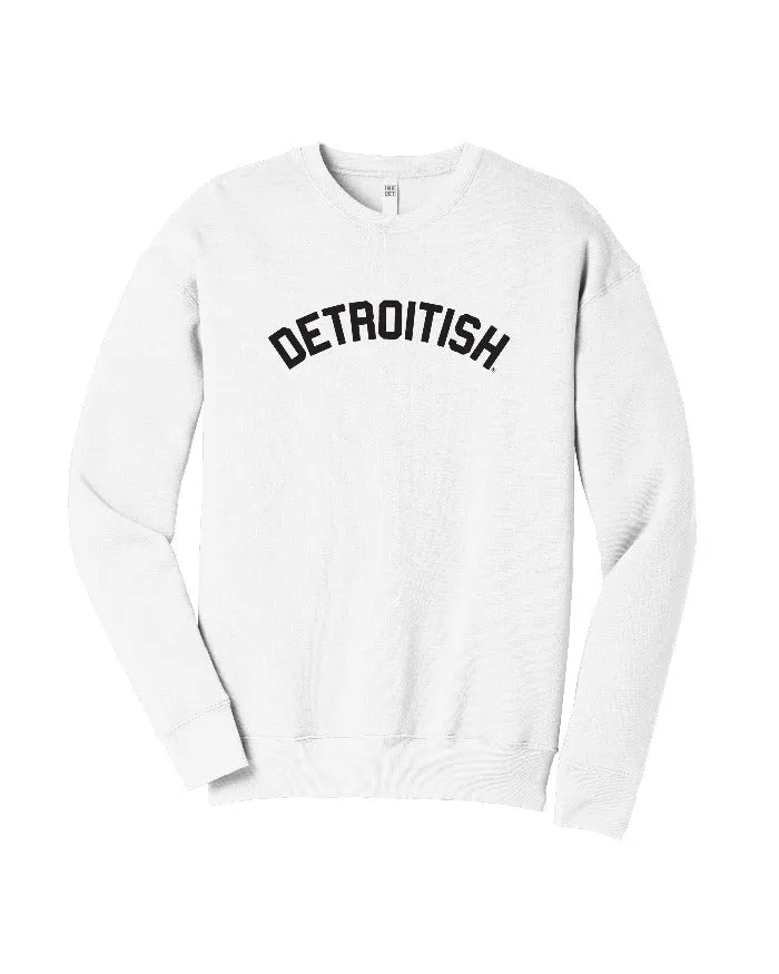 product recommendation Ink Detroit Detroitish Crewneck Sweatshirt - White