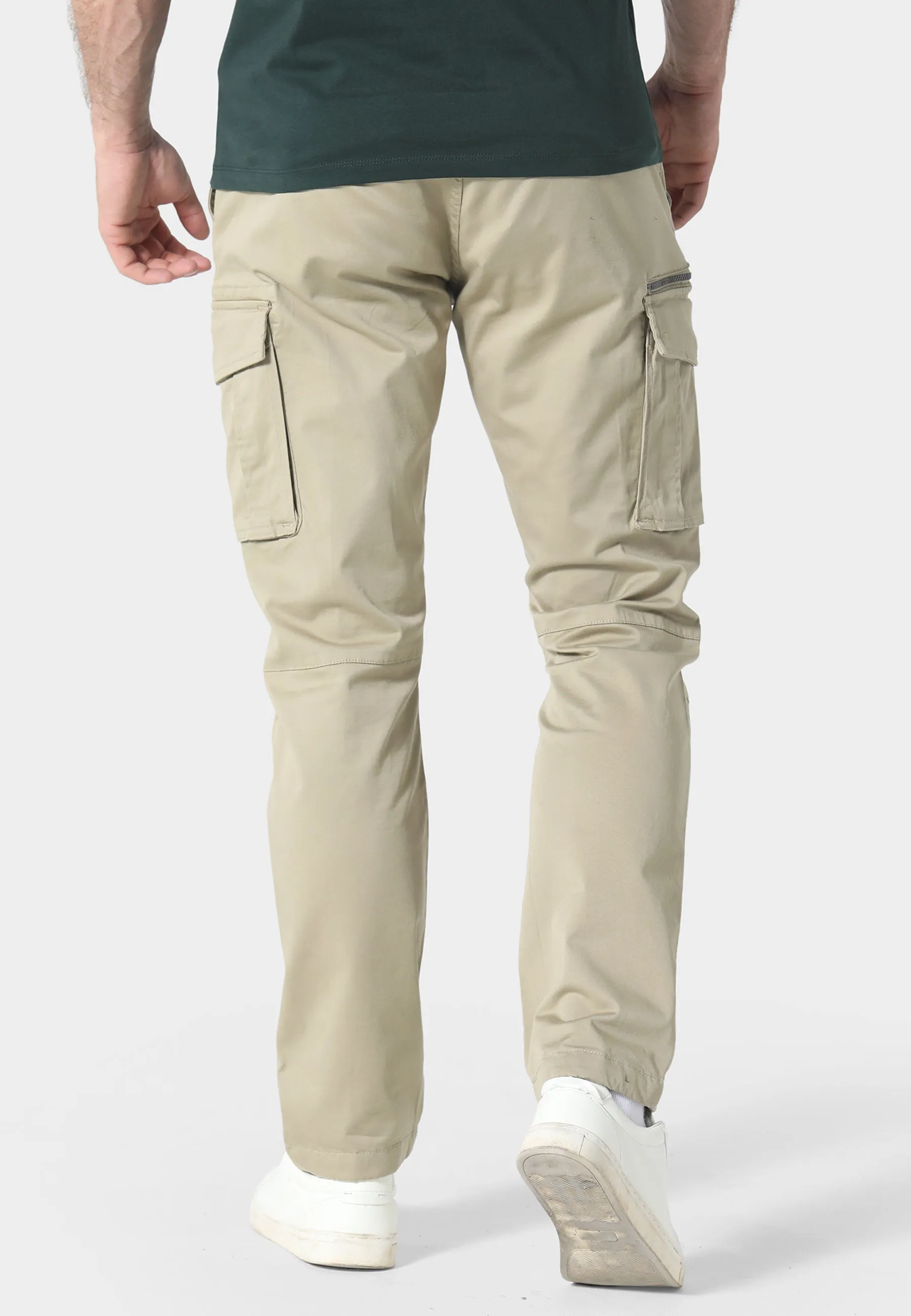 Newton Beige Cargo Pants Urban Flex