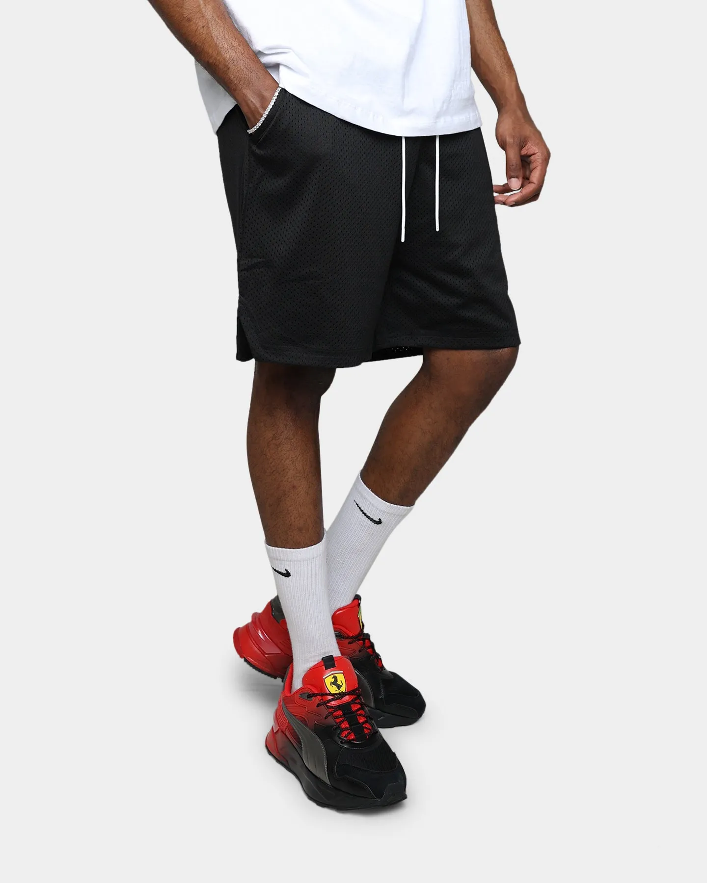 AntiSnagTechnology Puma X TMC Every Day Hussle Mesh Shorts Black