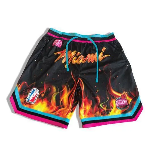 Lebron 8 South Beach Shorts Hygienic Antimicrobial Layer basketball clothing