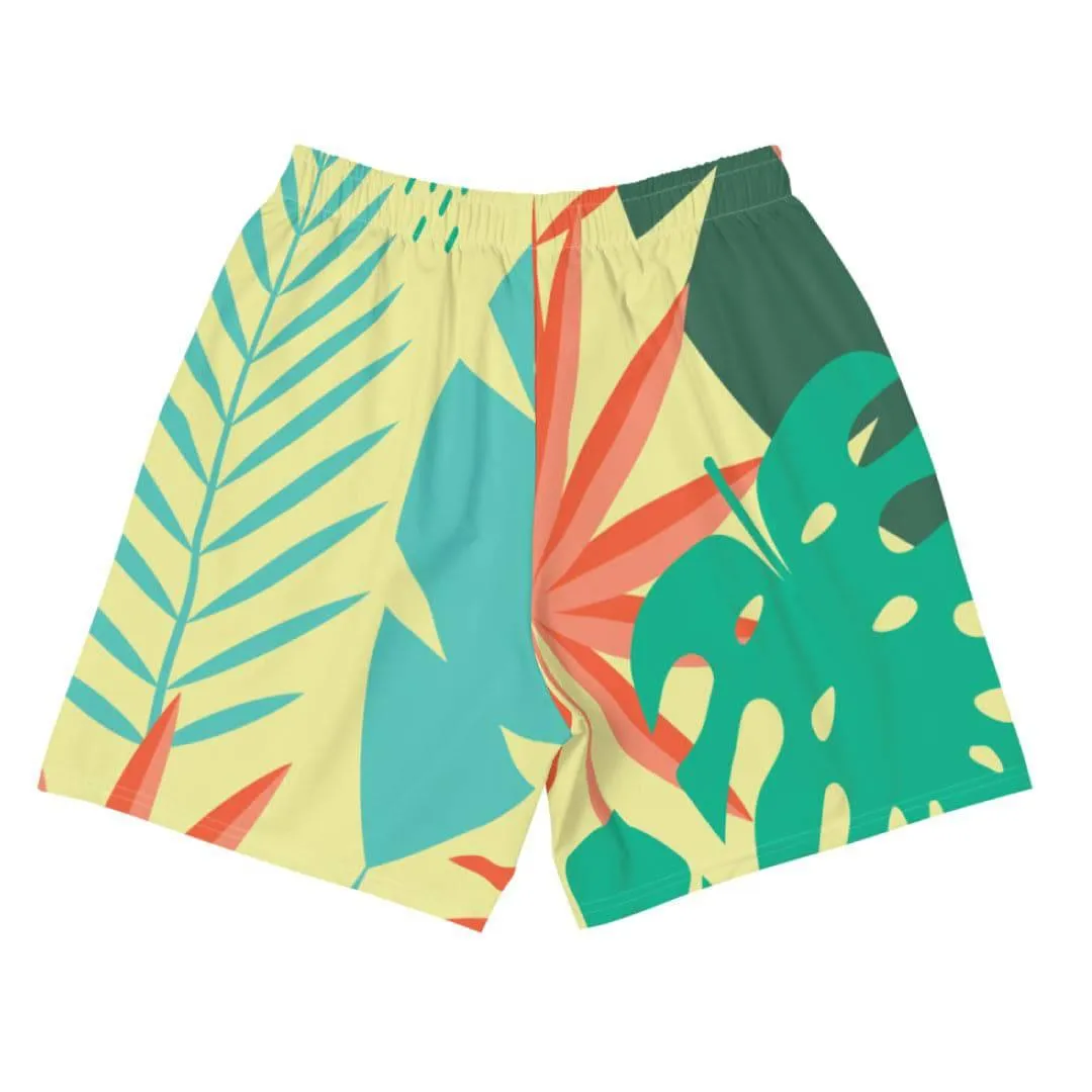 Active Fit Lebron 9 "Arnold Palmer" Tropical Floral Athletic Shorts