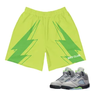 Outdoor Ready Fit HypoallergenicLining Retro 5 Green Bean Shorts