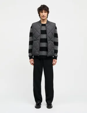 Minimal Aesthetic Light Ripstop Hunter  Vest, Asphalt