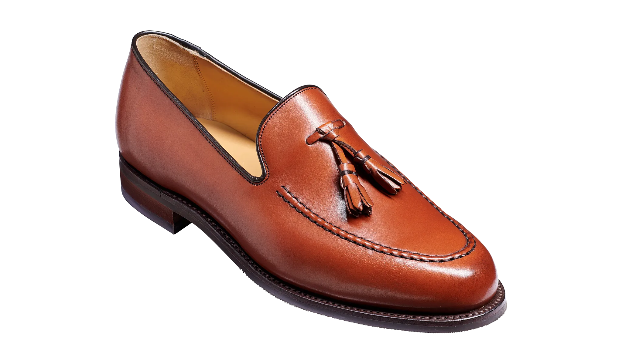 Strong Steps Studland - Rosewood Calf Loafer