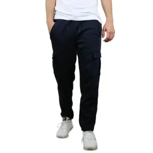 Men's Fleece Cargo Sweatpants With Open Bottom (Sizes, S-2XL) AntiPilling