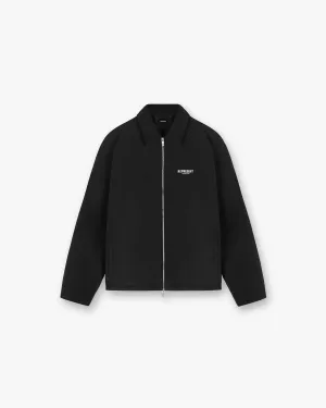 Represent Owners Club Coach Jacket - Black Weather Friendly Simple Comfort