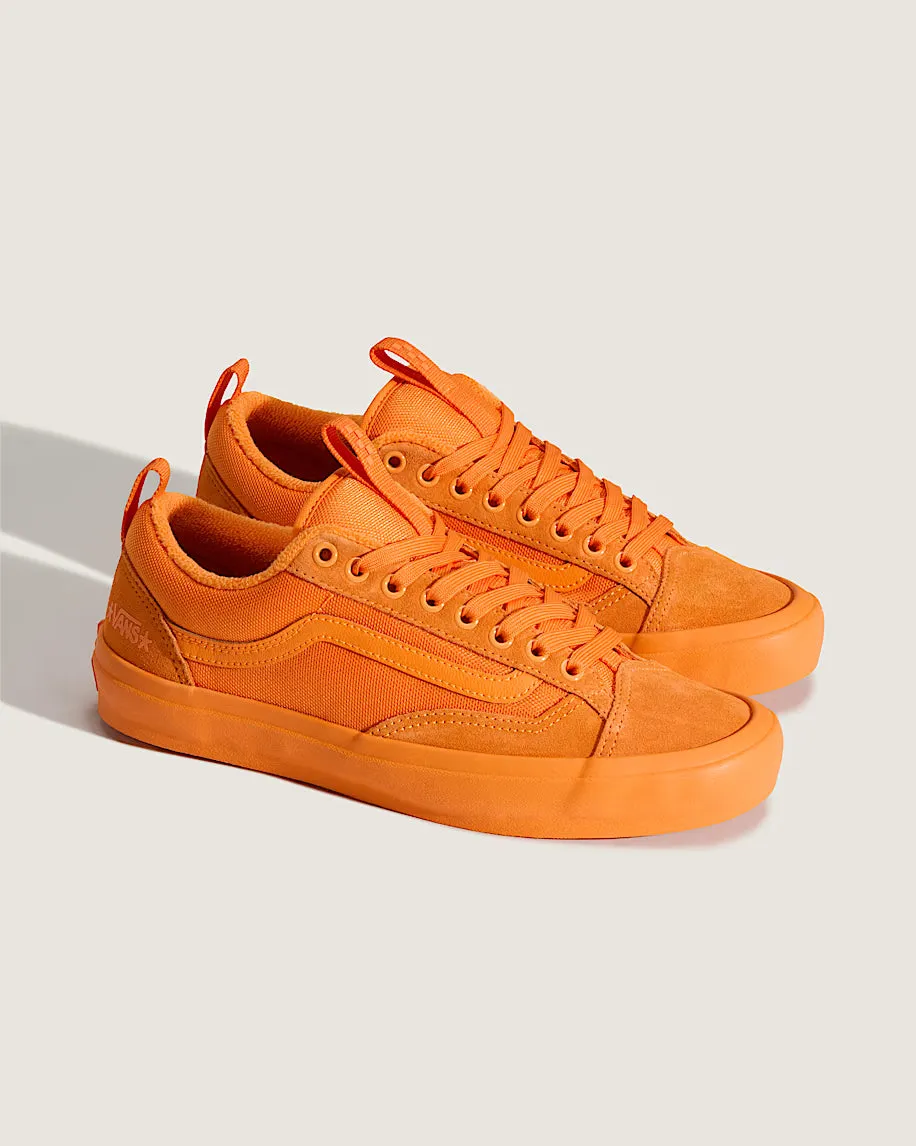 Slim Build Track Step Vans - Skate Old Skool 36  Atiba Jefferson (Solar Orange)