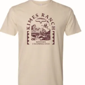 Comfort Fit Kimes Ranch Desert Arch T-Shirt in Sand