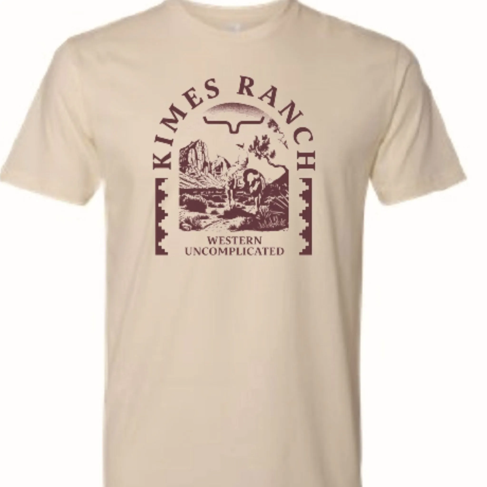 Comfort Fit Kimes Ranch Desert Arch T-Shirt in Sand