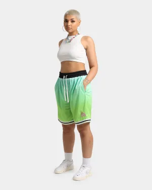 Loiter Gradient Basketball Shorts Green Underwear