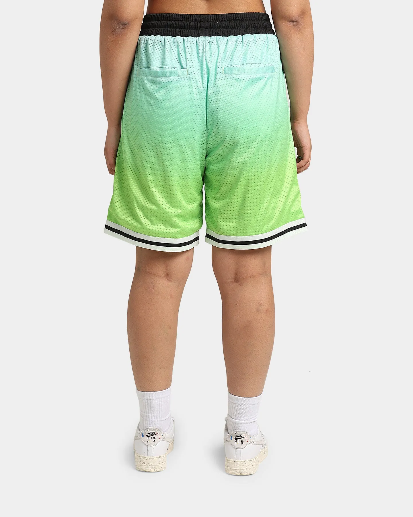 Loiter Gradient Basketball Shorts Green Contemporary Cut