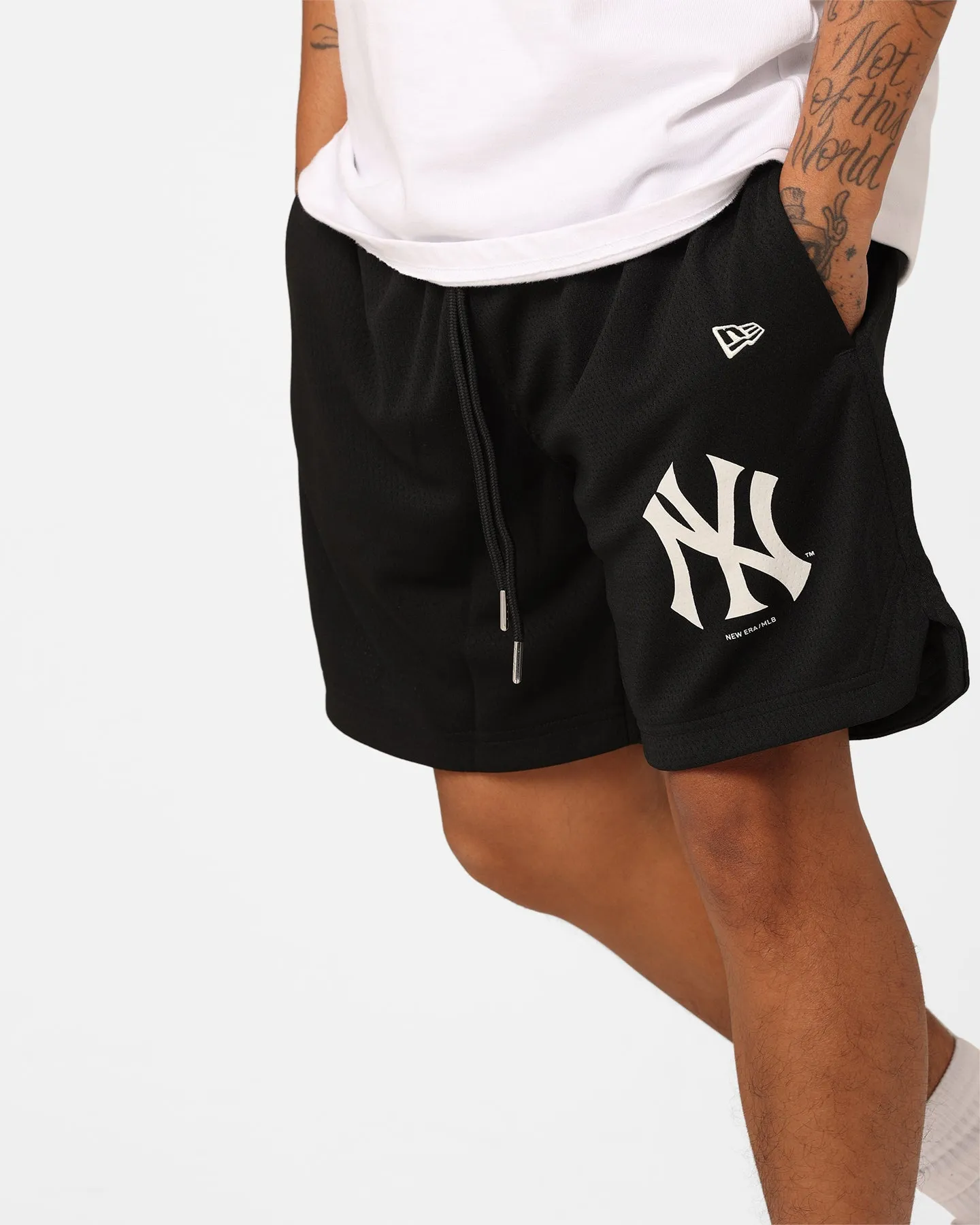 New Era New York Yankees Mesh Shorts Black Quick Comfort Fit DIY project