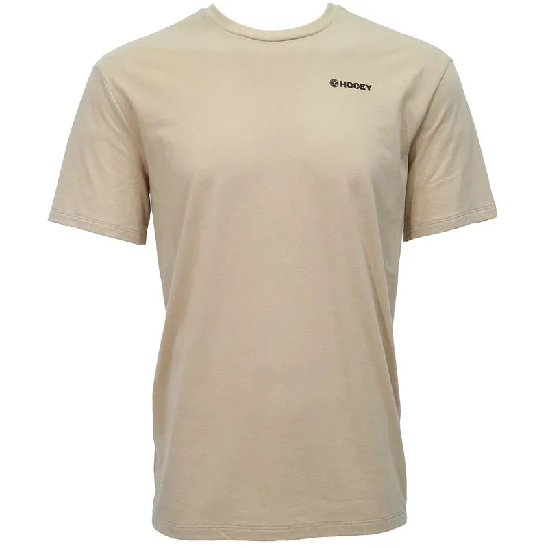 Classic and Comfy Hooey Men's Western OG Graphic Tee in Tan