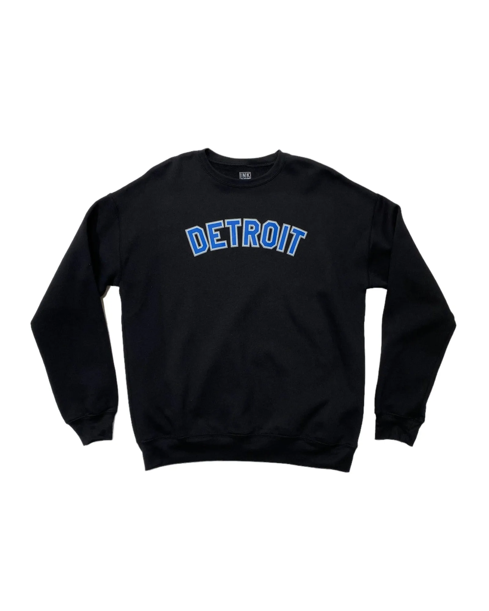 Ink Detroit - Classic Detroit Football Colorway Sweatshirt - Available in 4 Colors Holiday Wear Scoop neck