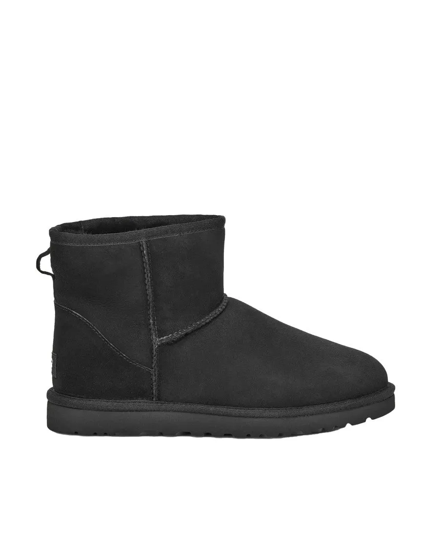 Simple Comfort Low-Cut Ankle Boot With Sheepskin And Suede Upper