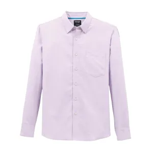Wrangler Men's L/S Cody Johnson Button Down Shirt in Lilac (Available in Tall Sizes) Simple yet stylish