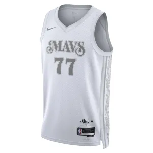 Luka Doncic Dallas Mavericks 2024/25 City Edition Men's Nike Dri-FIT NBA Swingman Jersey Double Stitched Edges UV Protection Fabric