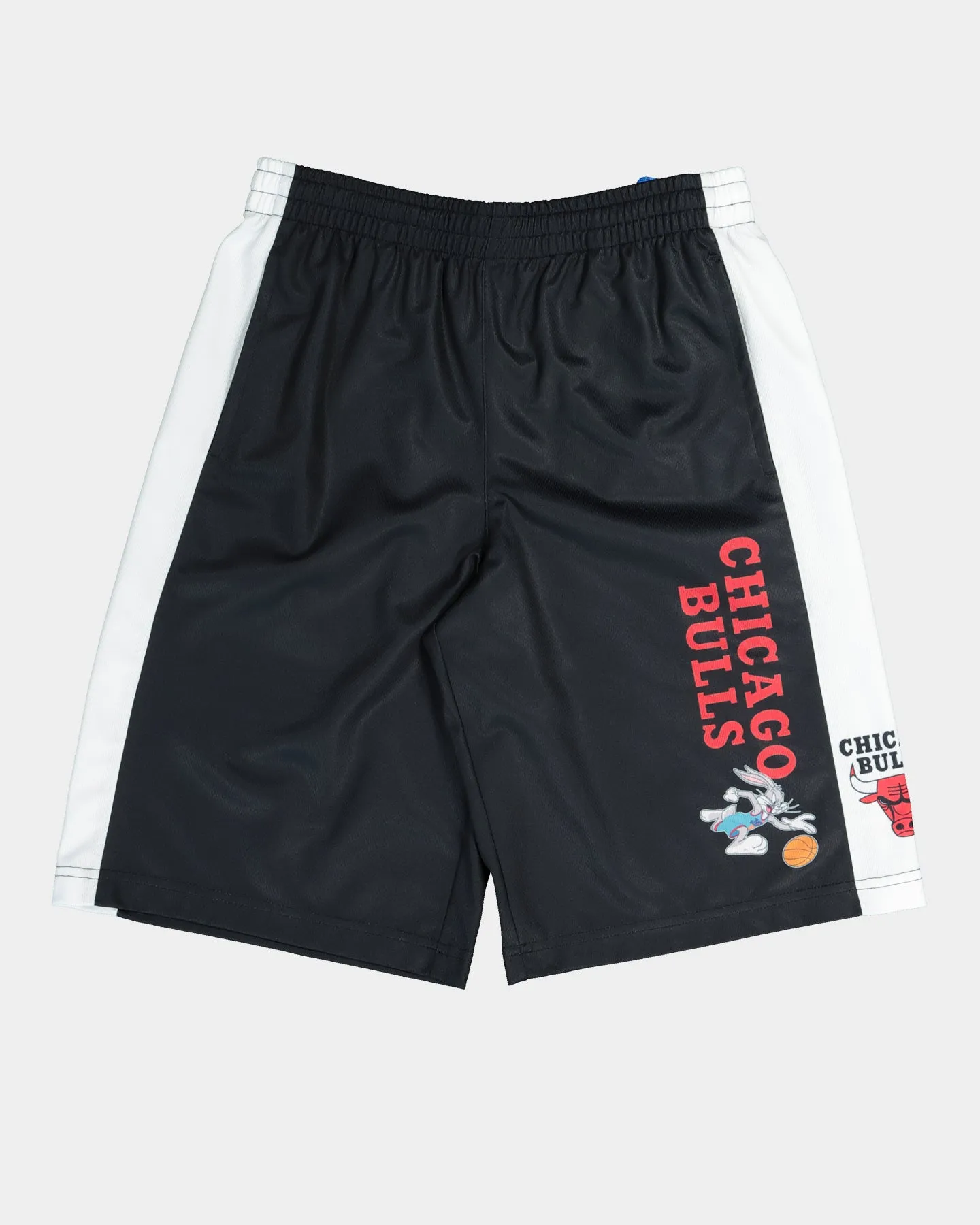 NBA Kid's NBA X Space Jam 2: A New Legacy Chicago Bulls Shorts Black Mid Rise Mother's Day gift