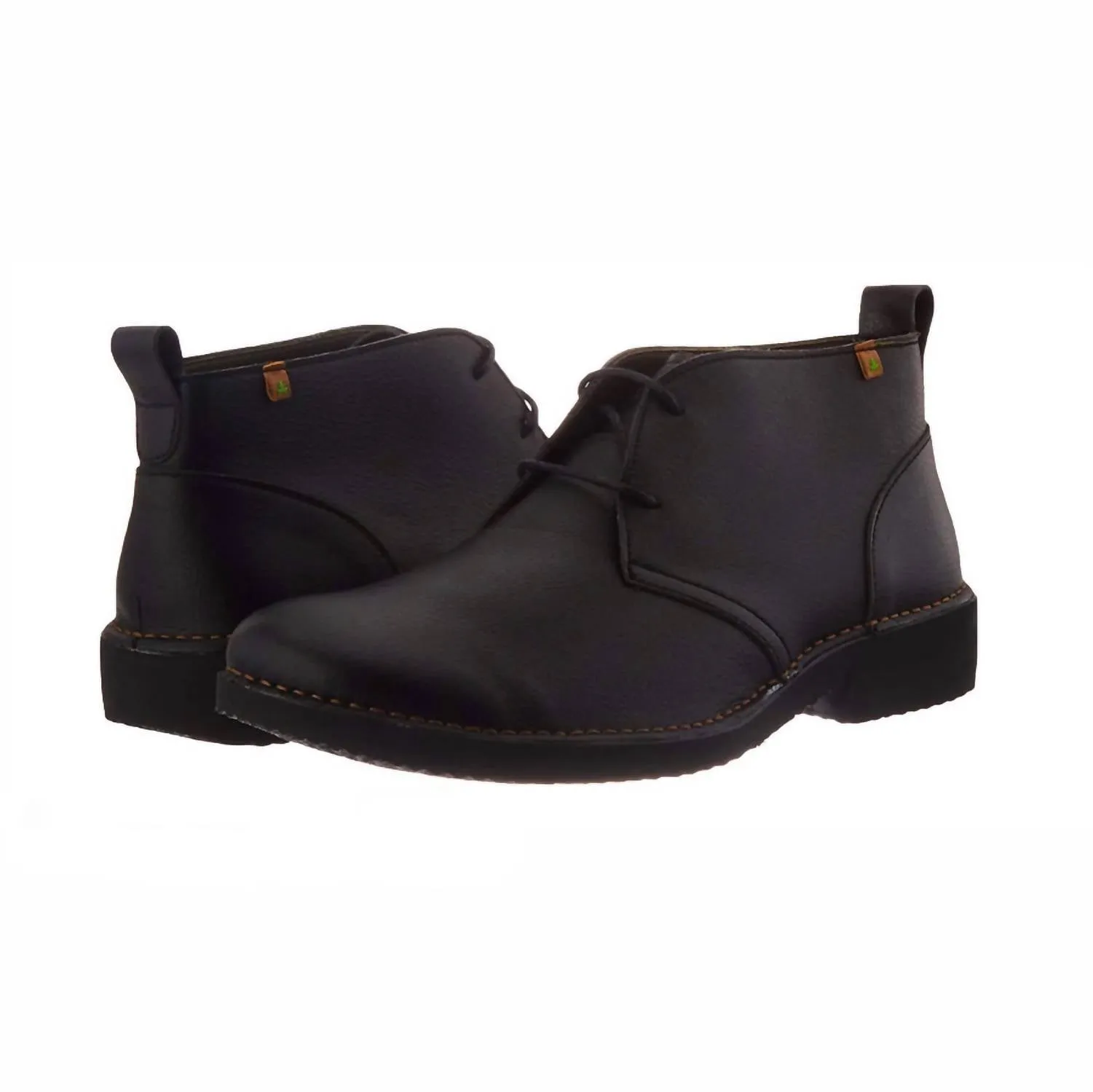 Reinforced Seams Men's Rugged Yugen Vegan Eyelet Boot In Black