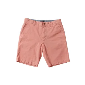 Randolph Stretch End on End Shorts 9" - Aurora Red (Final Sale)* Comfort Tech Active Movement