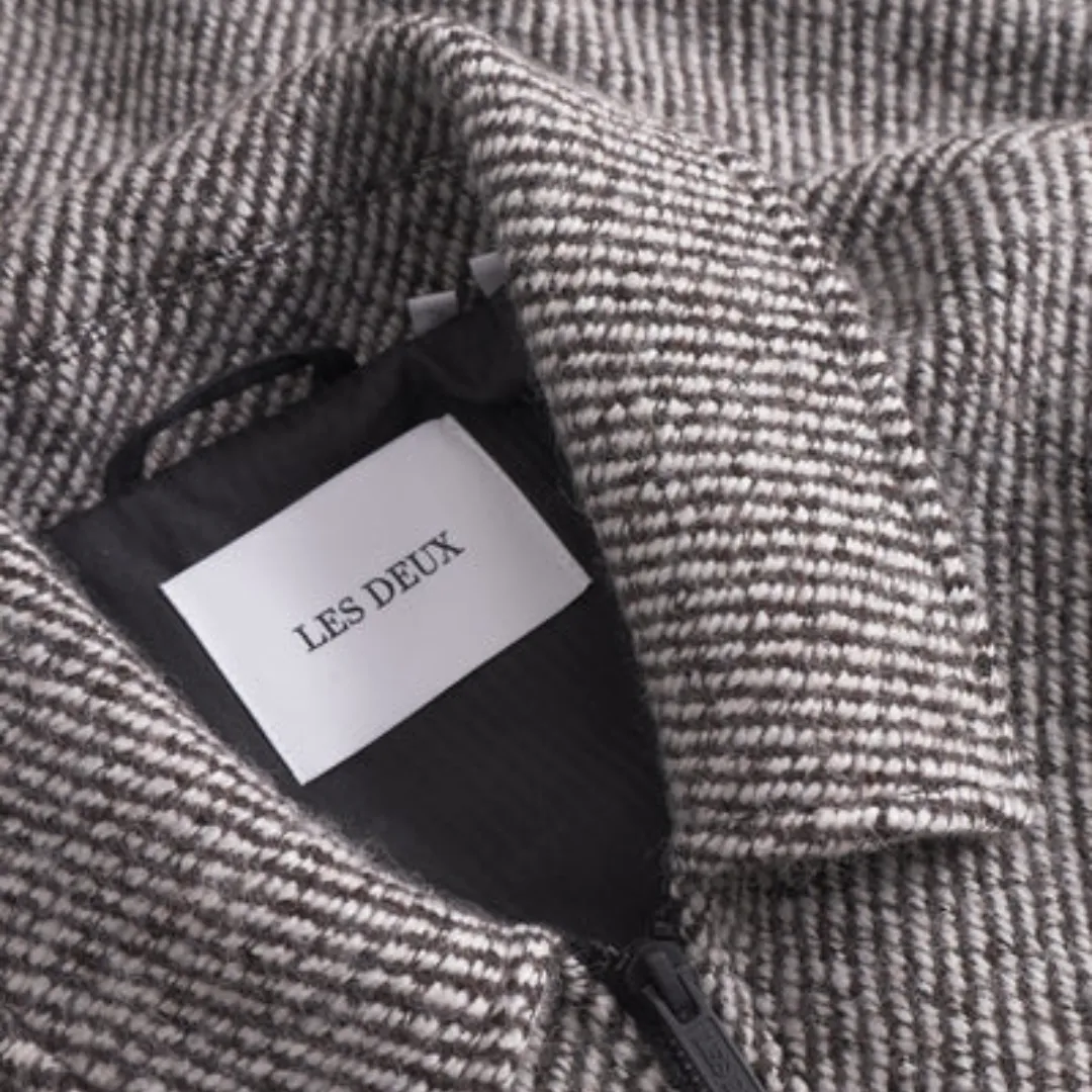 Marseille Twill Wool Jacket (Salt Pepper) Adaptive Layering System