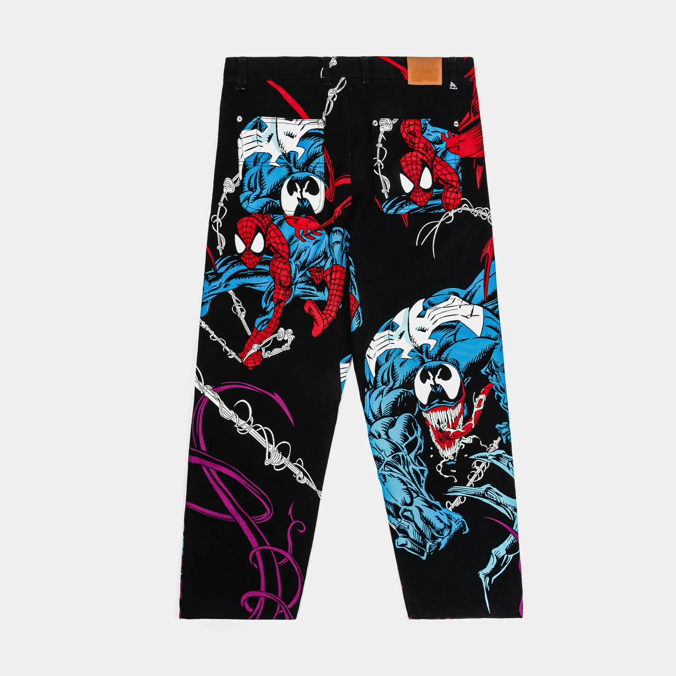 Seamless Waist Technology Marvel By Shoe Palace Spider Man Vs Venom Mens Pants (Black/Red)
