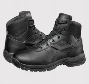 Men's 6" Waterproof Tactical Boot In Black understated look