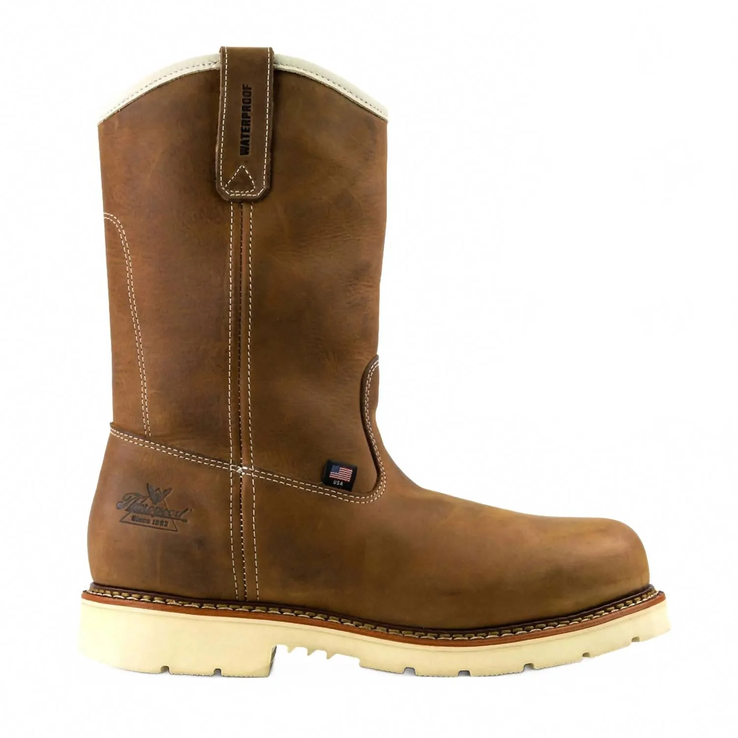 Men's American Heritage Steel Toe Pull On Boots In Crazyhorse Corporate Formal