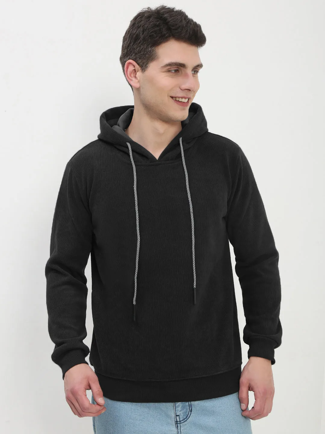 Bold Graphics Men's Black Hoodie