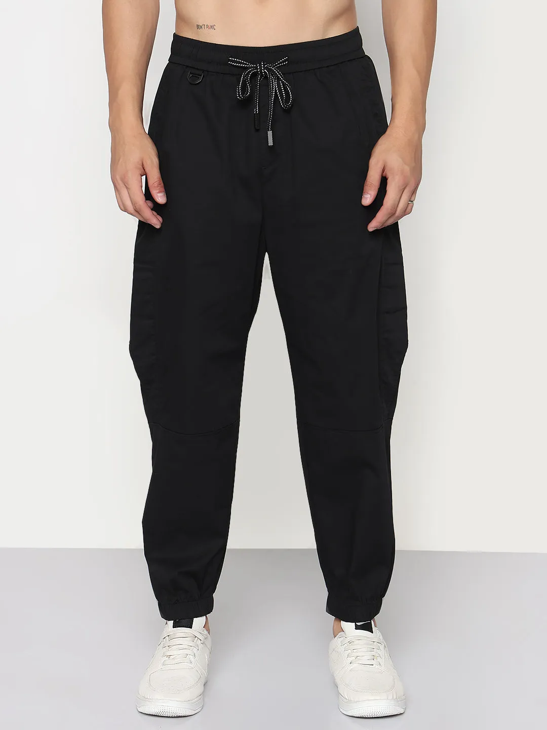 Active Design MoistureControlLiner Men's Black Relaxed Fit Cargos