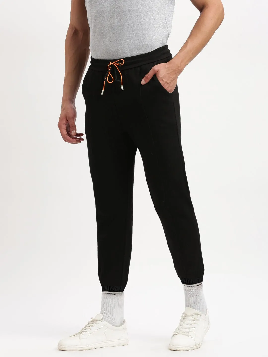 MoistureControlLiner Men's Black Slim Fit Trackpant