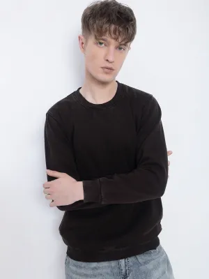 Soft Comfort low end Men's Brown Round Neck Sweatshirt