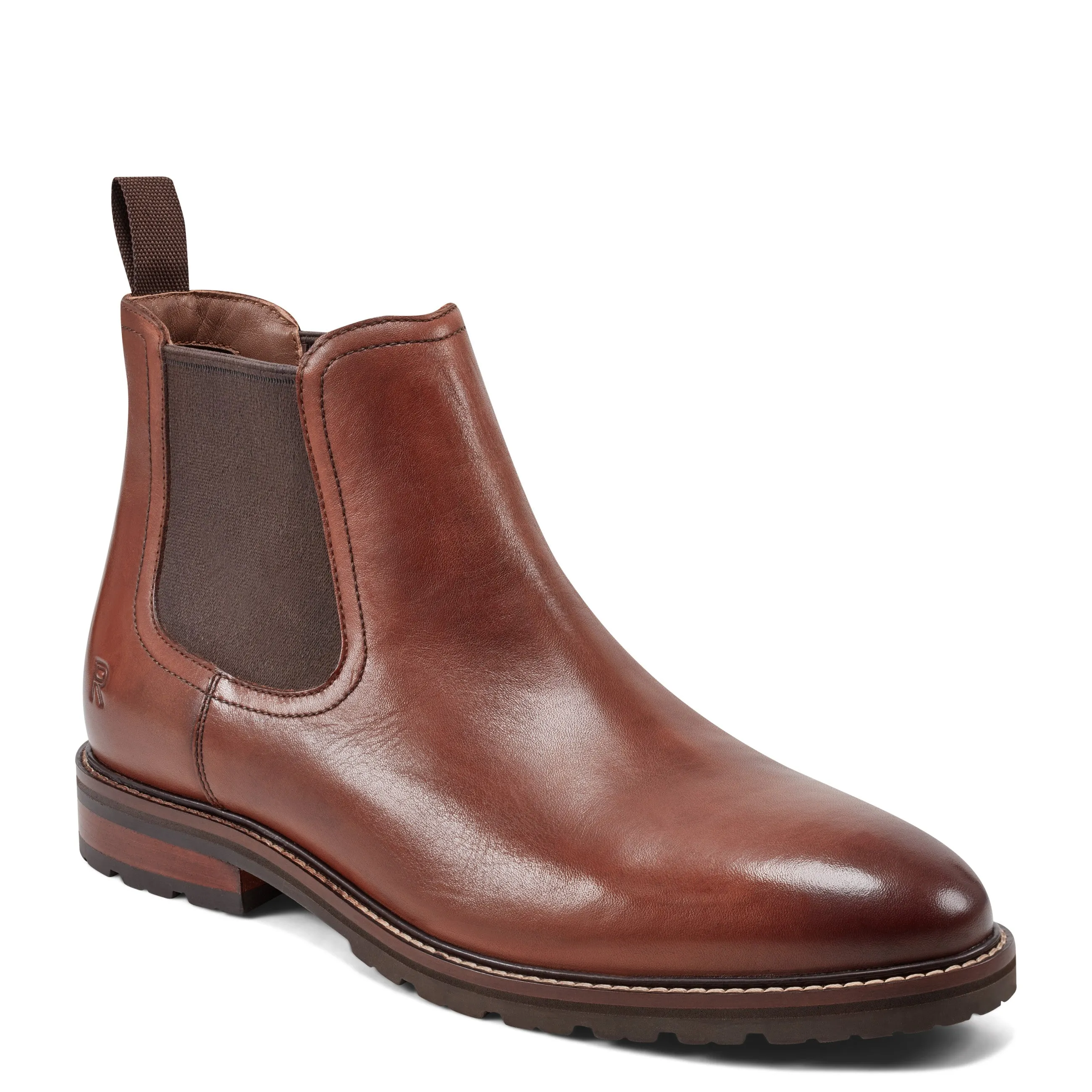 Men's Cassius Slip-on Almond Toe Boots Ultra light
