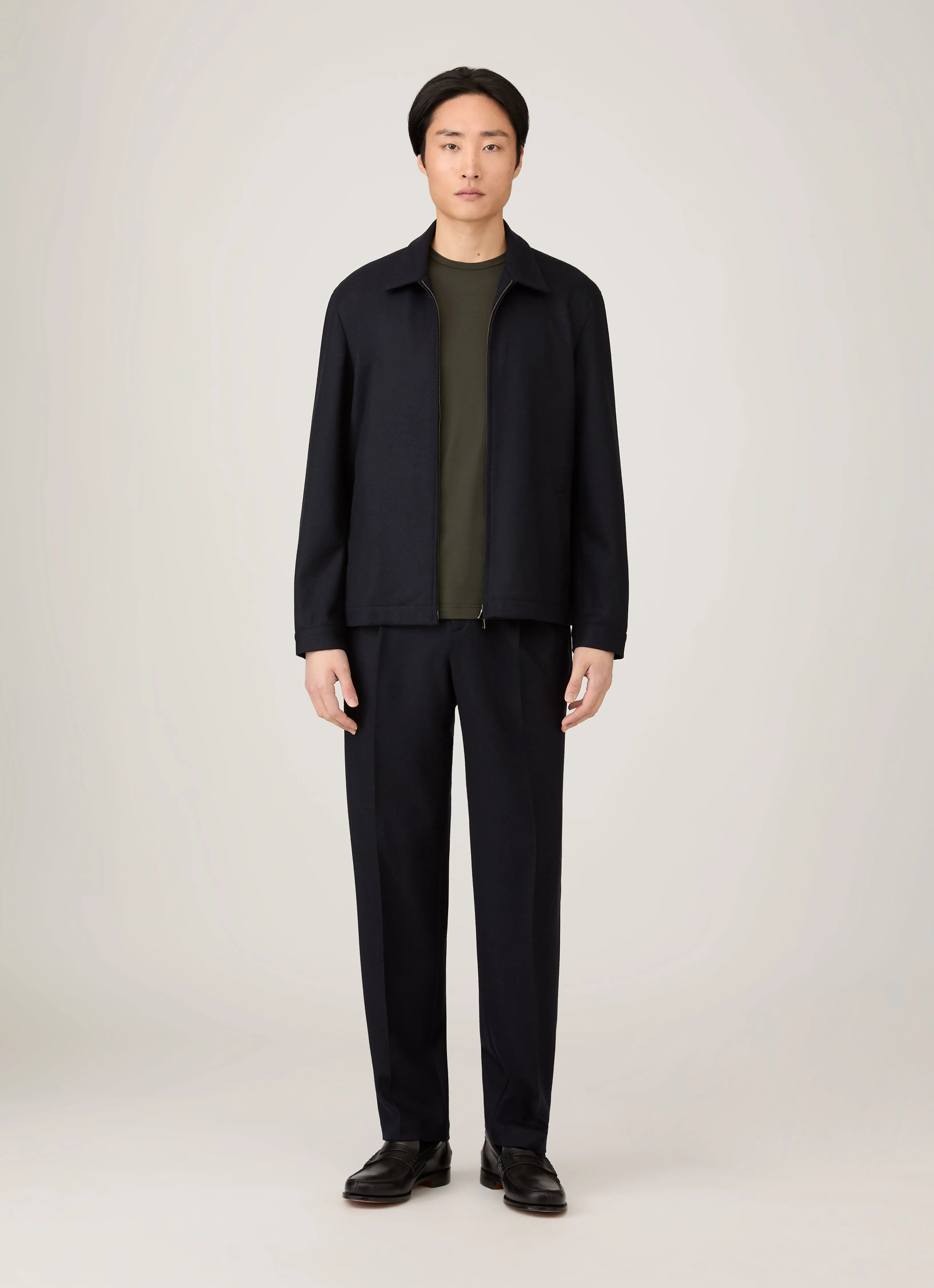 Sporty Comfort Fit Men's Classic T-shirt in Dark Green