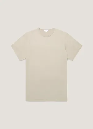 Ultra Soft Blended Textile Men's Classic T-shirt in Fog
