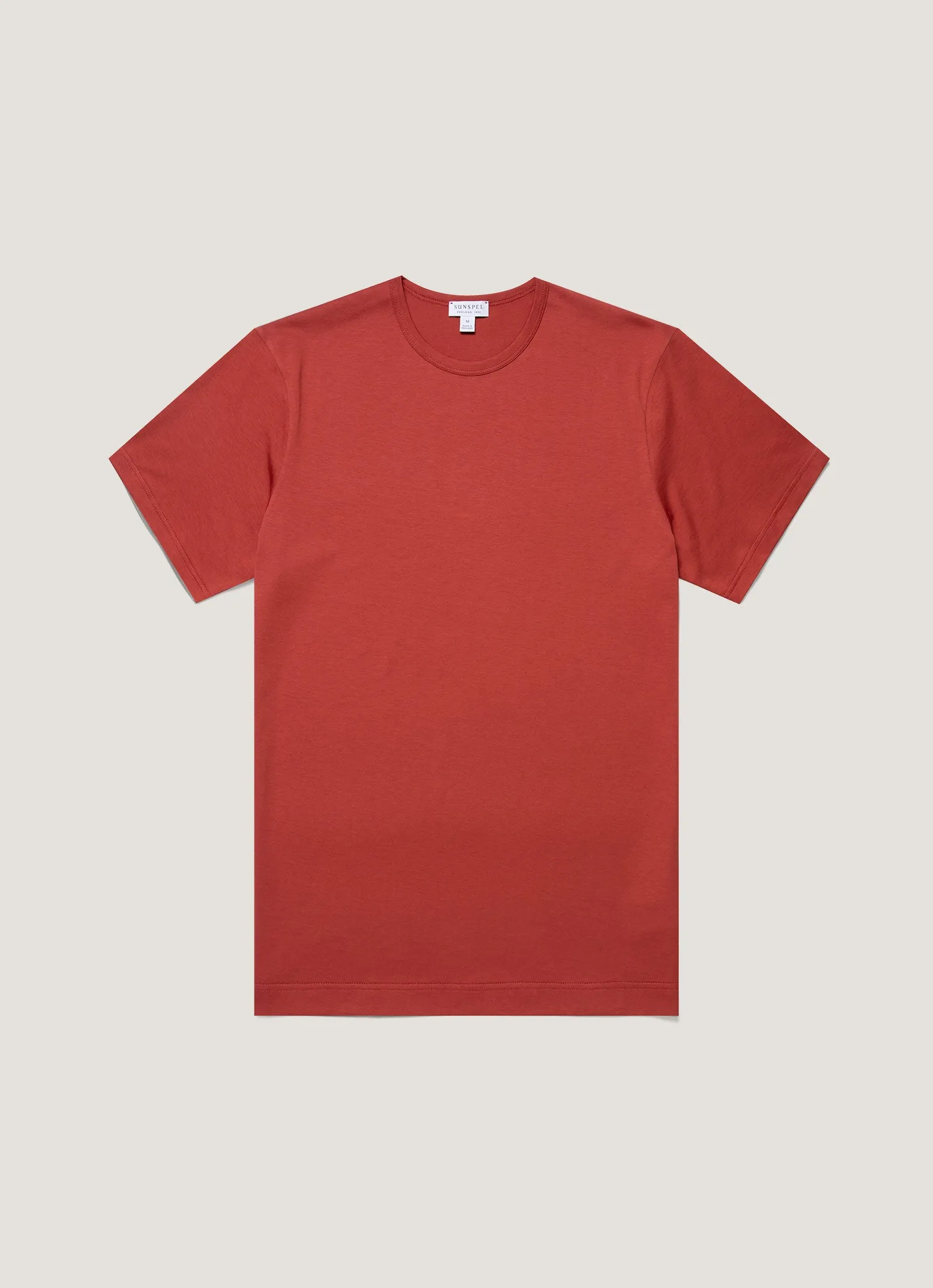 Ruffled edges Men's Classic T-shirt in Garnet Red