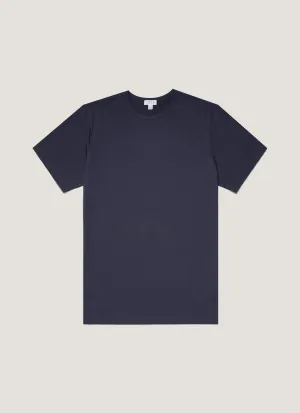 Lint Resistant Surface Men's Classic T-shirt in Navy