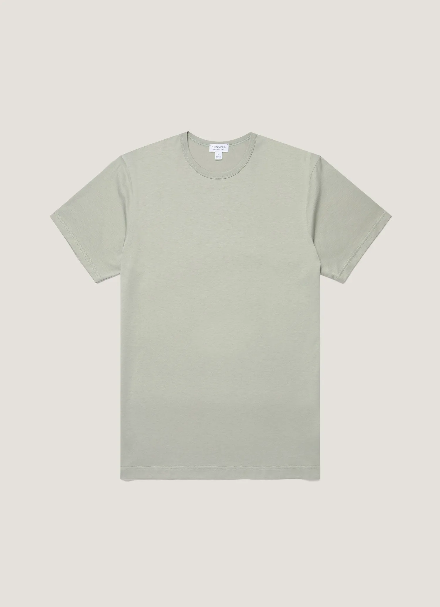 Men's Classic T-shirt in Pastel Green UPF Rated Fabric