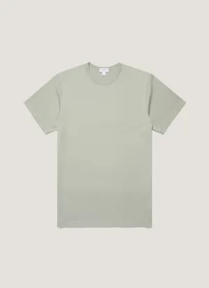 Men's Classic T-shirt in Pastel Green UPF Rated Fabric