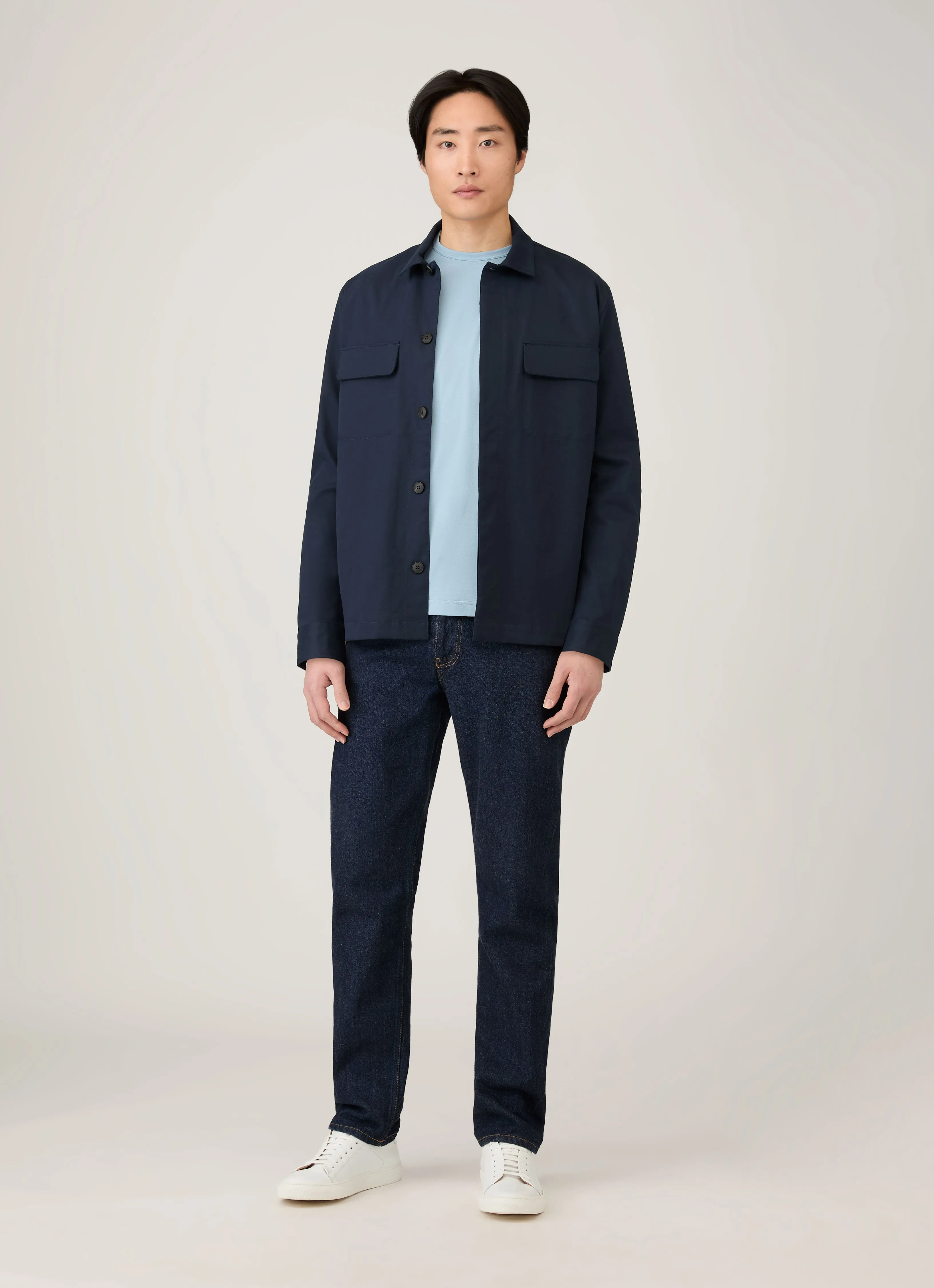 Soft Wear Men's Classic T-shirt in Sky Blue